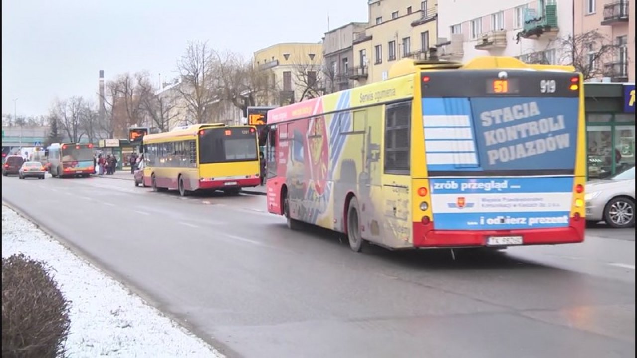 Kolejne zmiany w kursowaniu autobusów w Kielcach