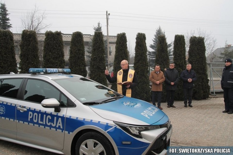 Jest nowy samochód dla włoszczowskiej policji 
