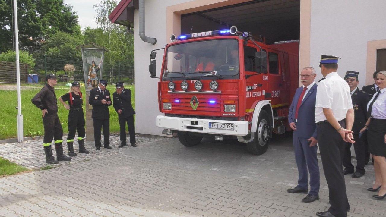 Gmina Masłów otrzyma nowy wóz strażacki za najwyższą frekwencję wyborczą