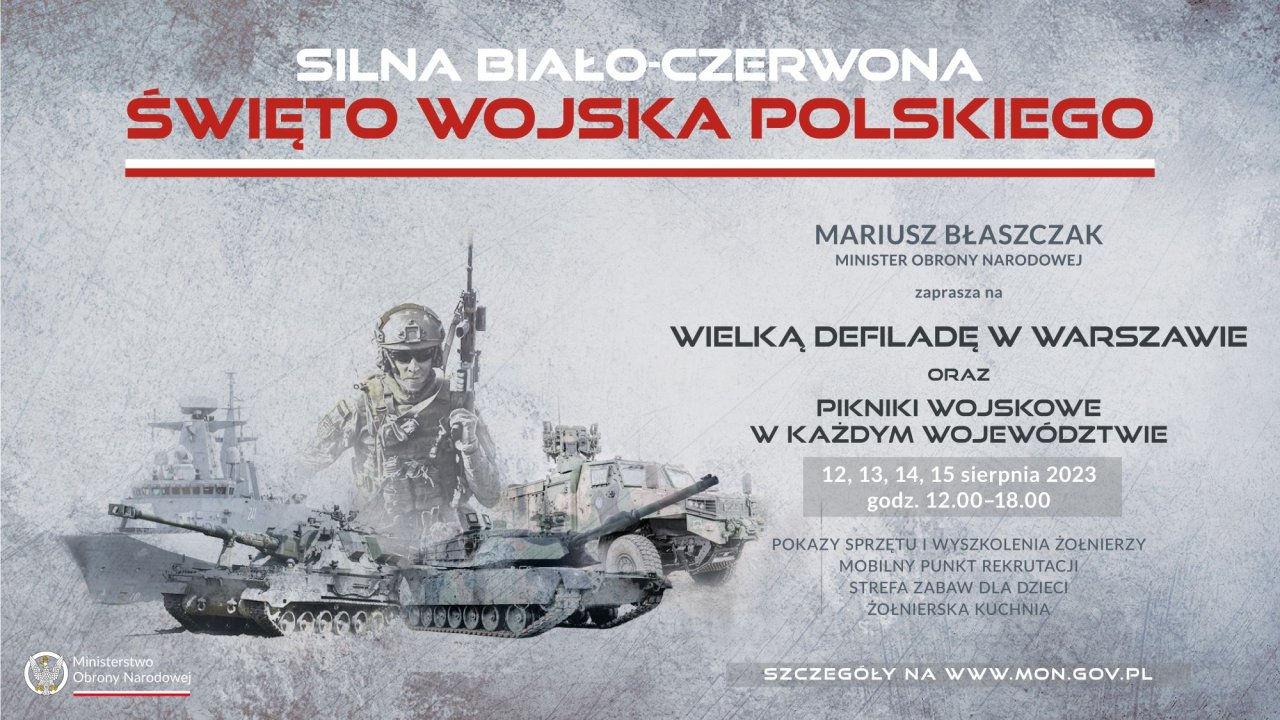 Świętokrzyscy terytorialsi zapraszają na obchody święta Wojska Polskiego