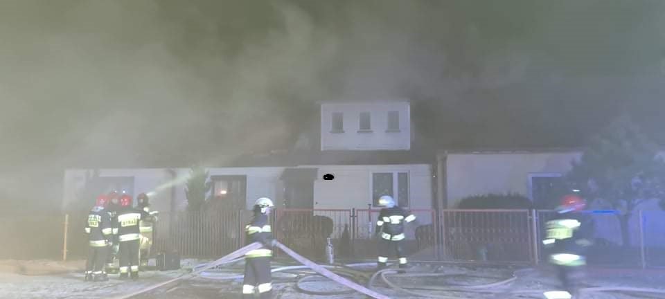 Dwa pożary w budynkach mieszkalnych w Skarżysku-Kamiennej