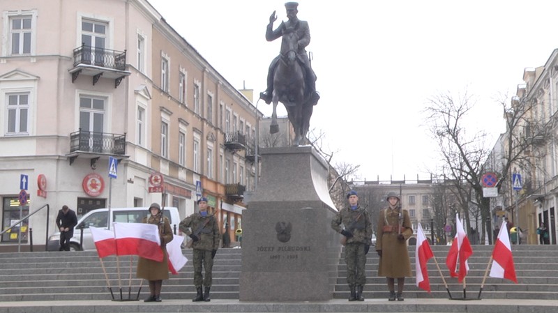 Mieszkańcy regionu uczcili 150. rocznicę urodzin  Józefa Piłsudskiego